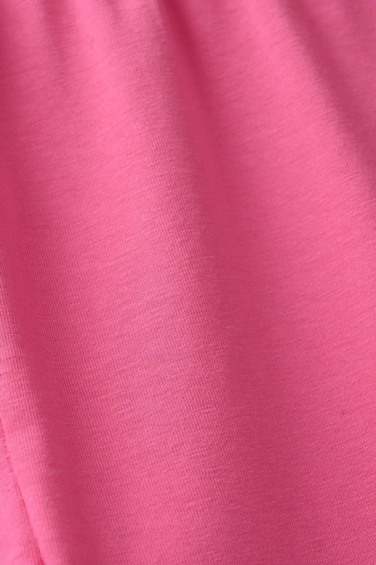 Infant Girls Lycra/Jersey Tights - Hot Pink