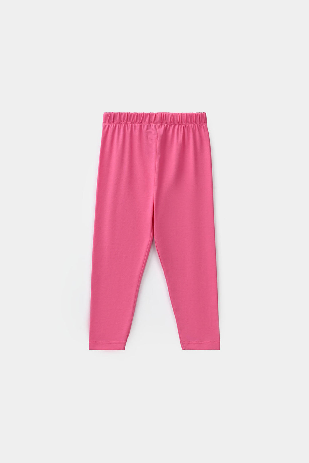 Infant Girls Lycra/Jersey Tights - Hot Pink