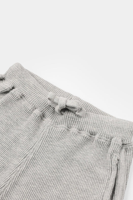 Boys Thermal Shorts Tree - Grey