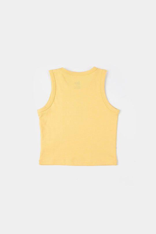 Infant Boys Jersey/Terry Sando (No Bad Day) - Yellow