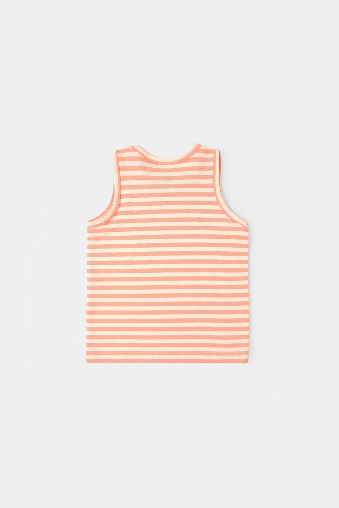 Infant Boys Jumbo Pique Sando Elephant - Rust