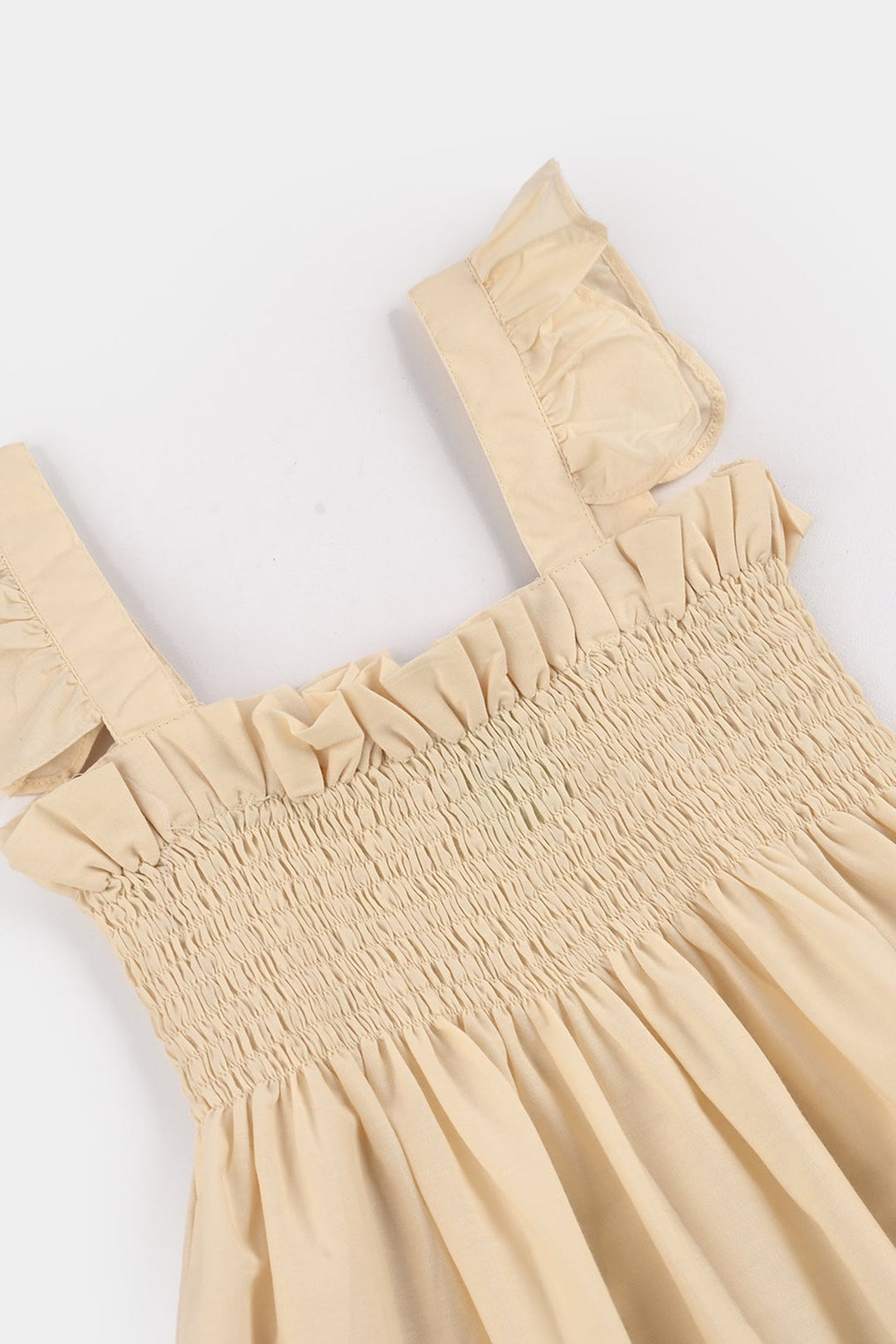 Girls Cotton Emb 2Pcs Mini Diva-Off.White