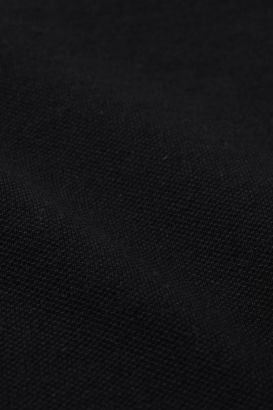 Boys Cotton PK Polo Basic - Black
