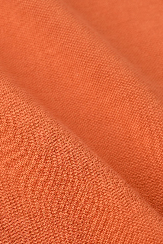 Boys Cotton PK Polo Basketball - Rust