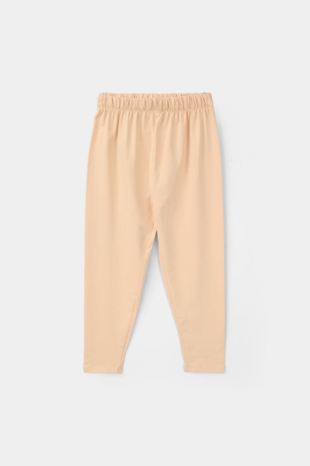 Girls Lycra Jersey Tights - Camel