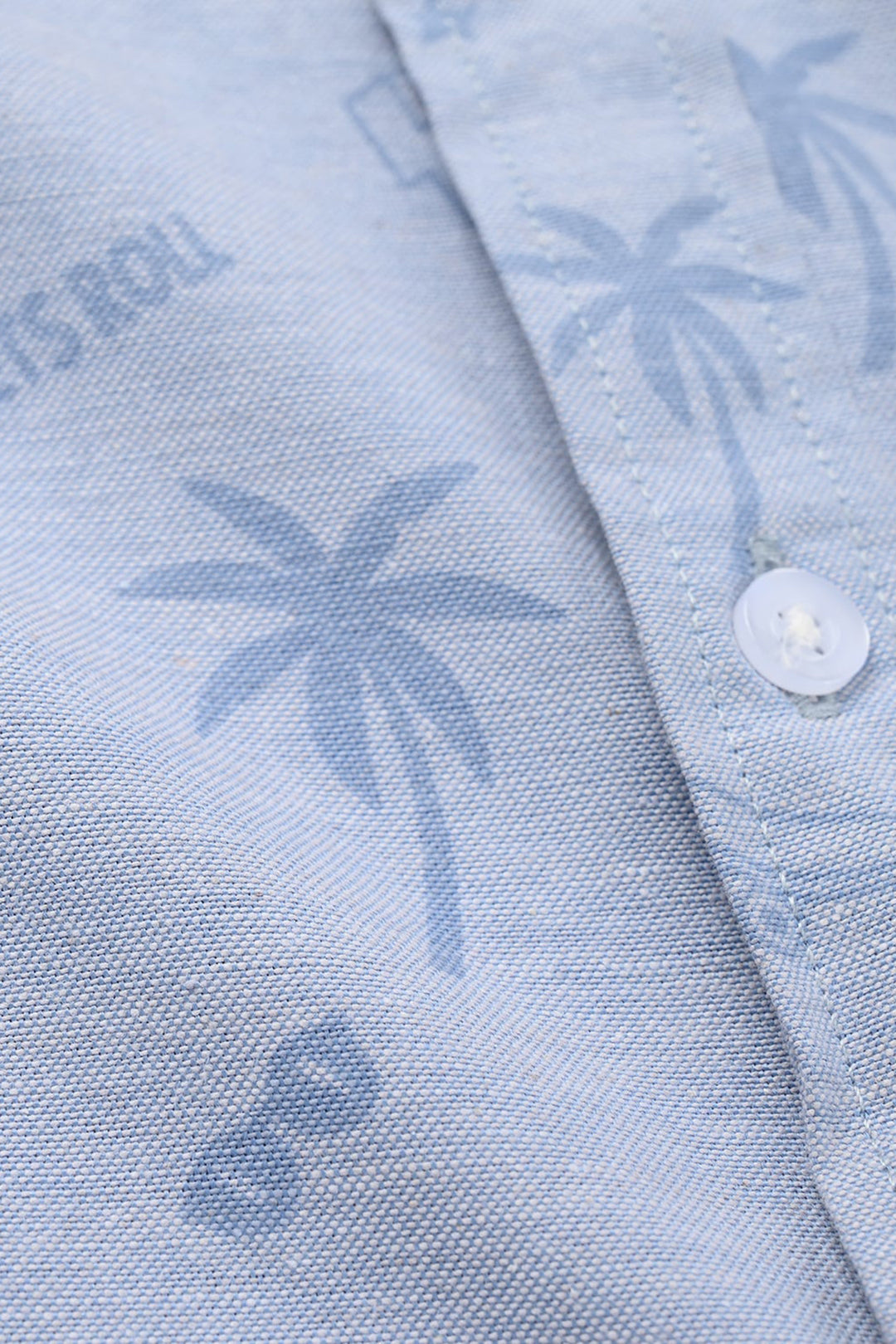 Boys Oxford Shirt (Tropical) - Blue
