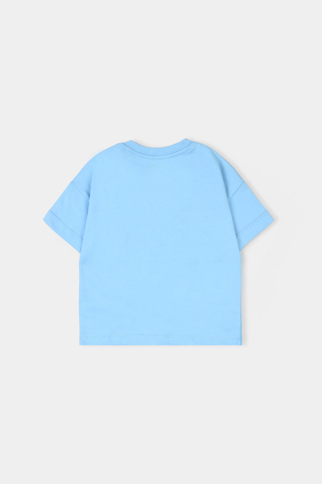 Infant Boys Jersey/Terry T-Shirt - Blue