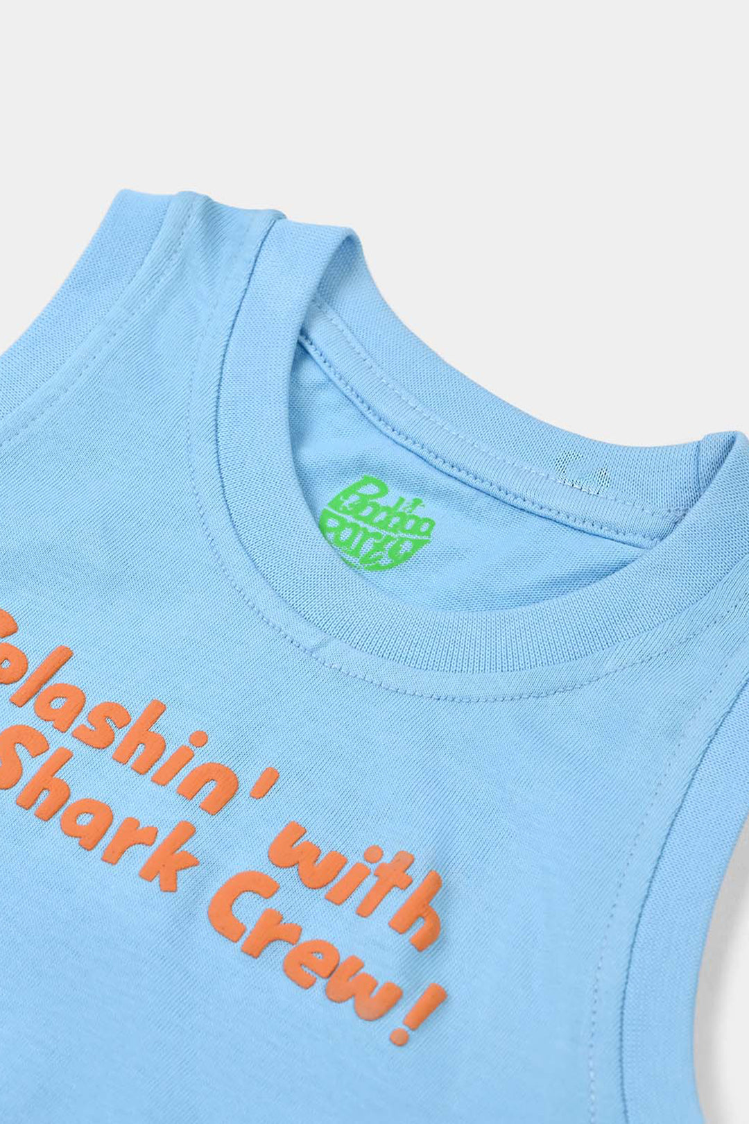 Infant Boys Jersey/Terry Sando (Splashin) - Blue