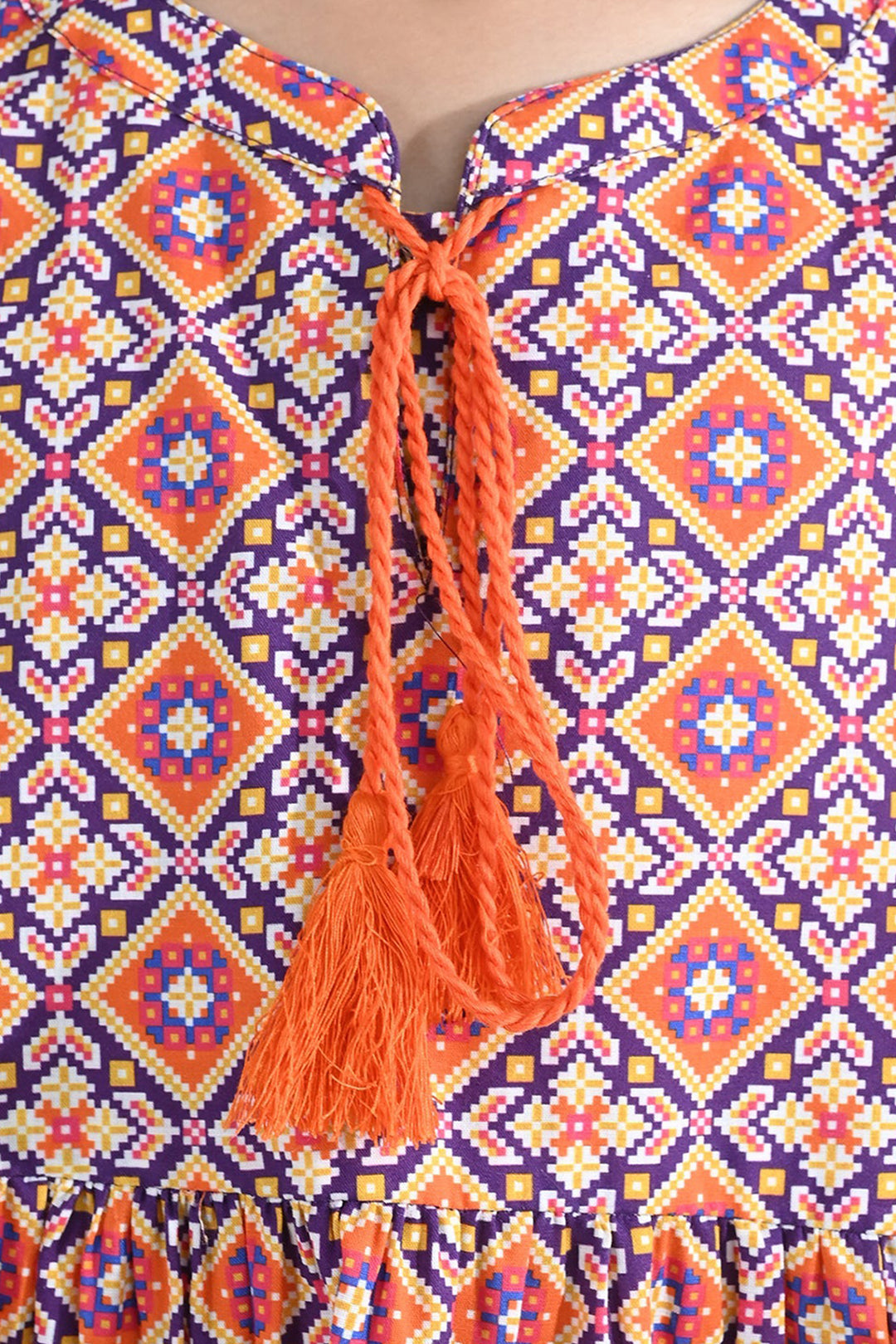 Girls Cotton Printed 2Pcs (CIRO) - Multi