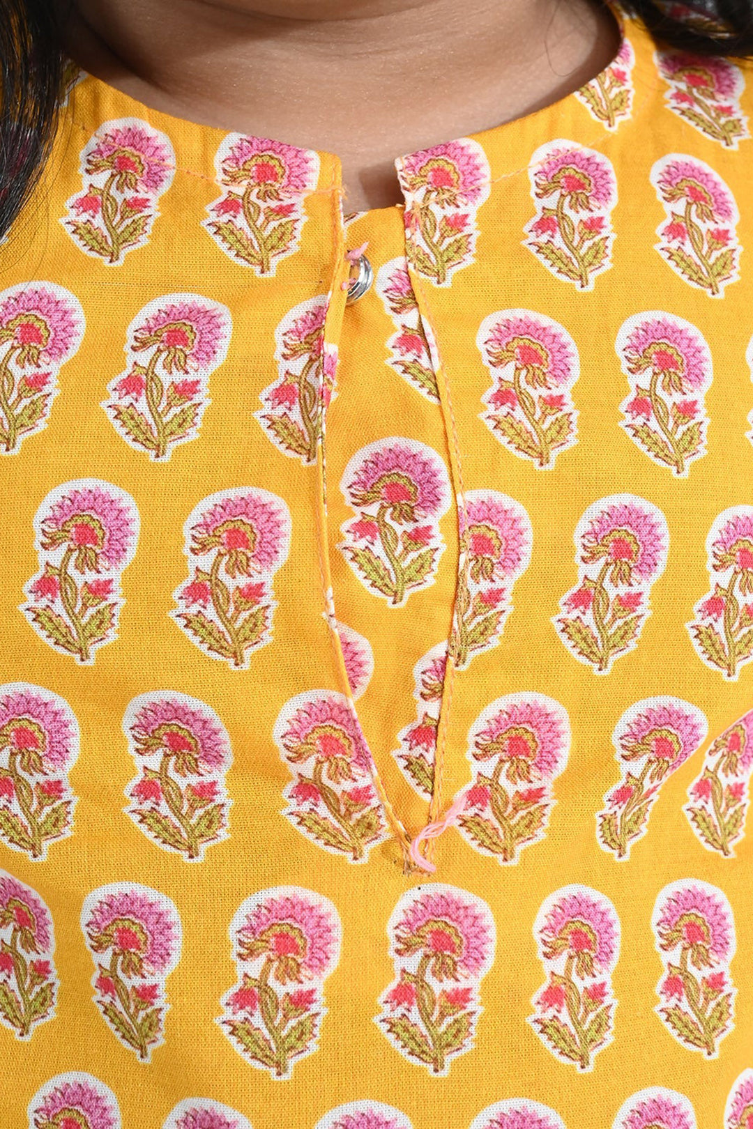 Infant Girls Cotton Printed 2Pcs Daffodil - Multi