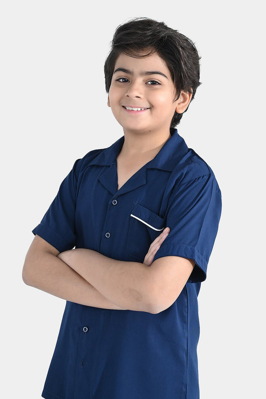 Boys Viscose Nightwear (Basic) - Blue