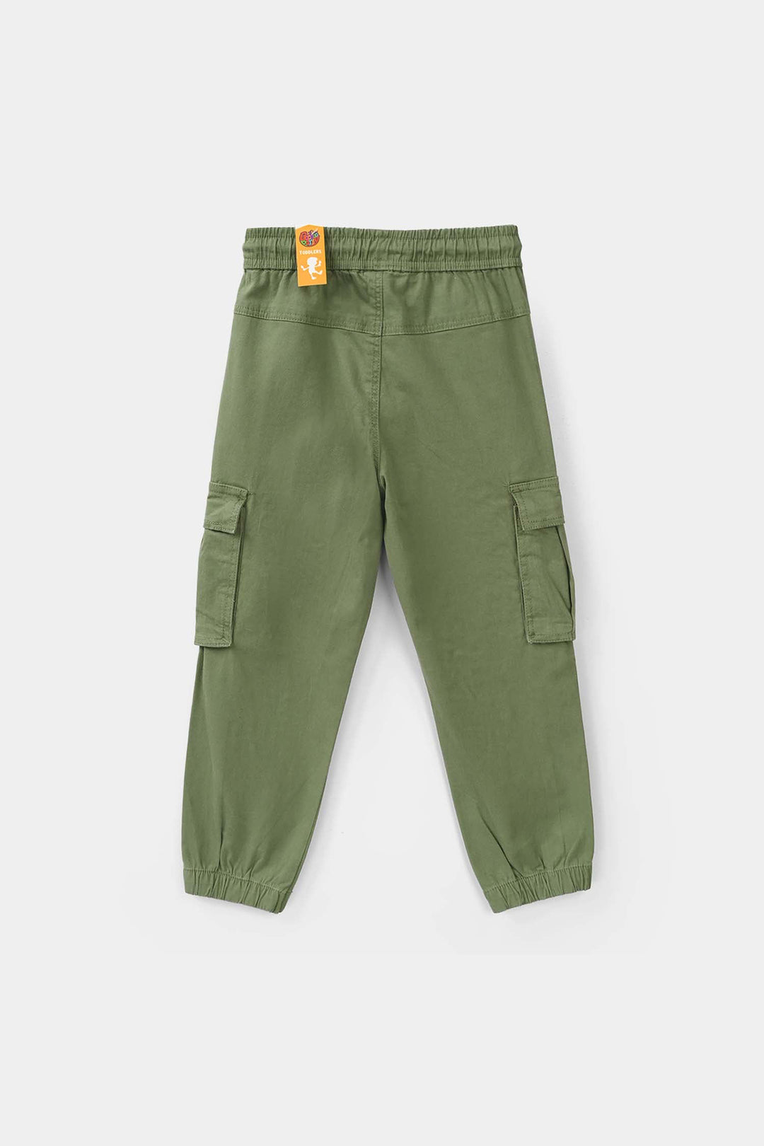 Boys Cotton Twill Pant (Enjoy It)- Green