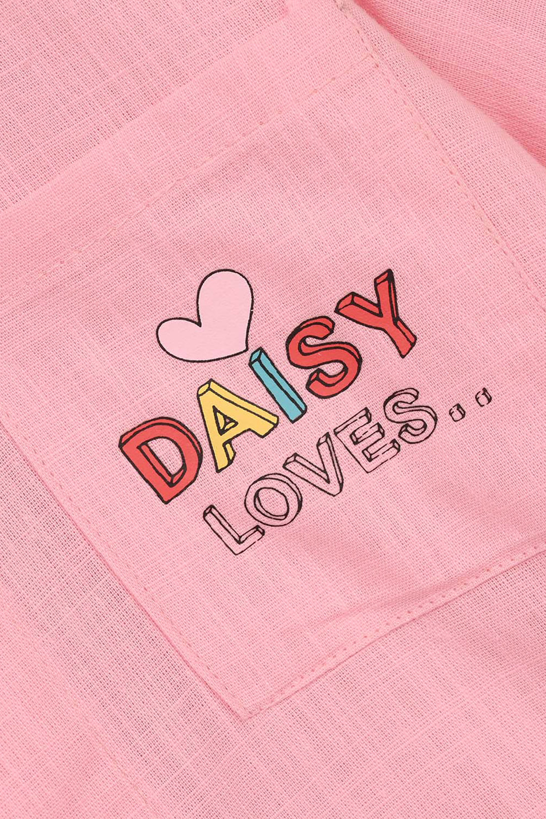 Infant Girls Raw Silk Casual Top - Dusky Pink