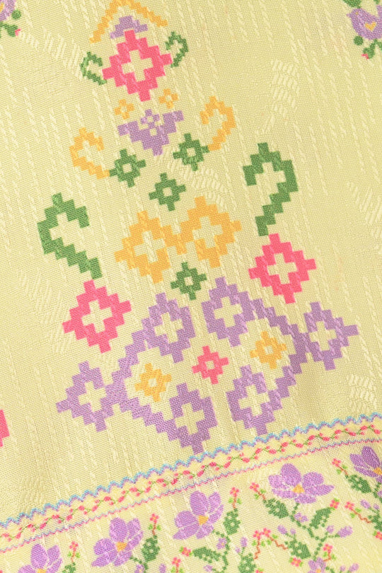 Infant Girls Jacquard Printed 2-Piece Set (Skyler) - Yellow