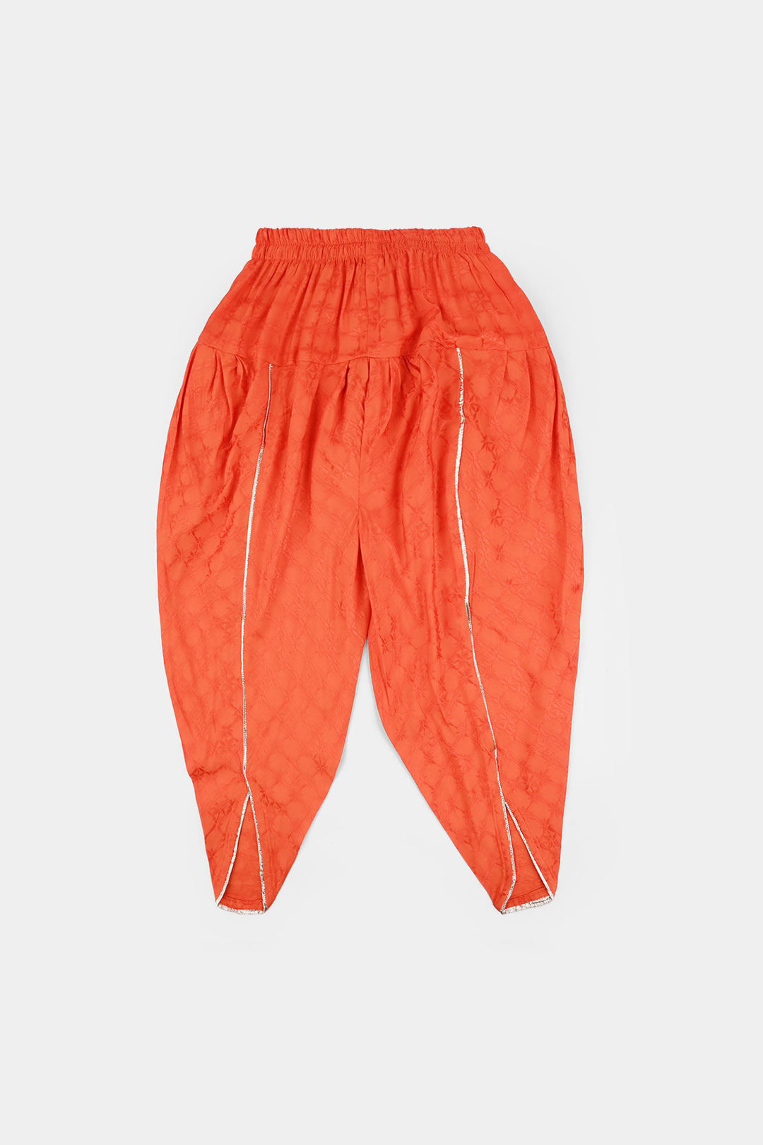 Teens Girls Jacquard 3 Pcs Raqs - Rust