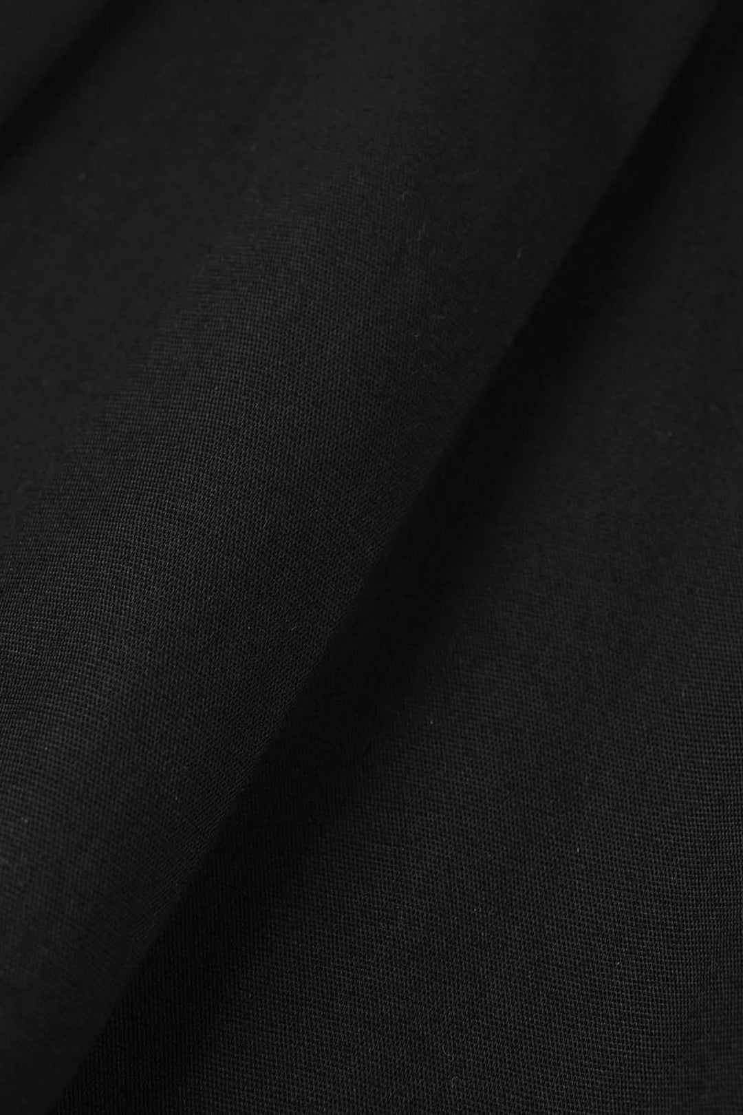 Girls Cotton Farshi Shalwar - Black