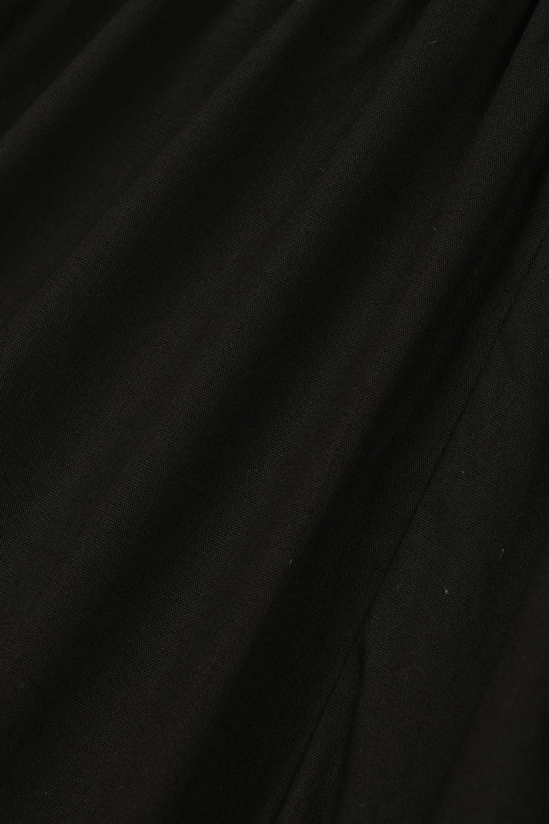 Girls Cotton Gharara (Layered) - Black