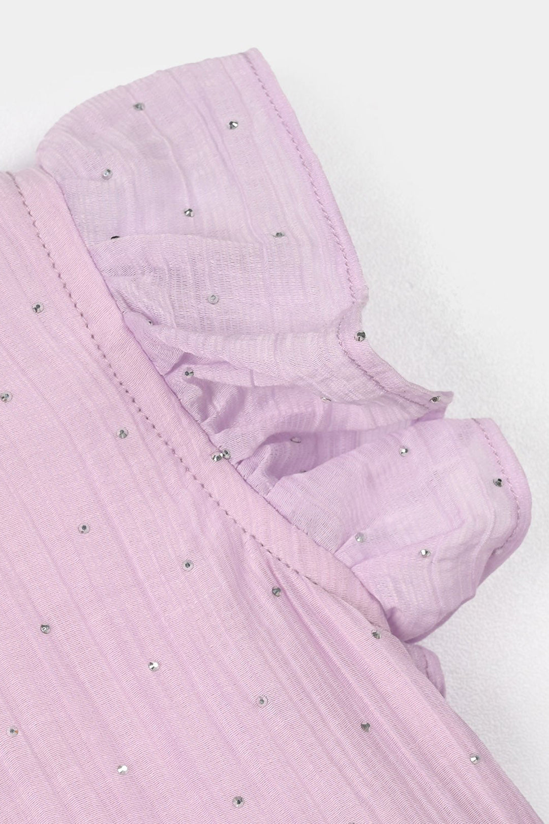 Infant Girls Chiffon Casual Top (Diamond) - Lilac