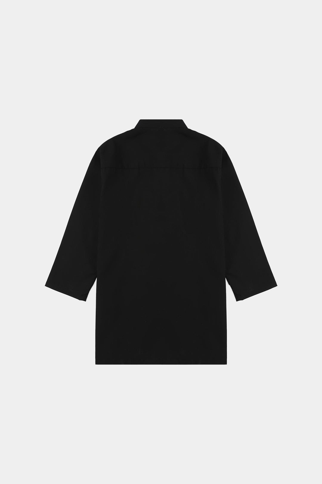 Infant Boys Poly Viscose Kurta Pajama (Blended) - Black