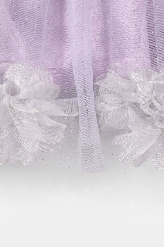 Infant Girls Net Fancy Frock (Little Fairy) - Lilac