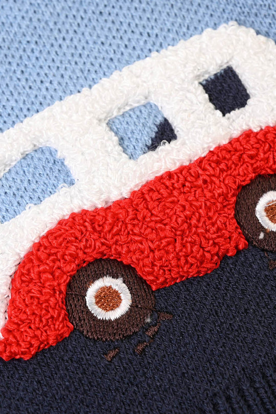 Infant Boys Sweater-Adventure - Multi