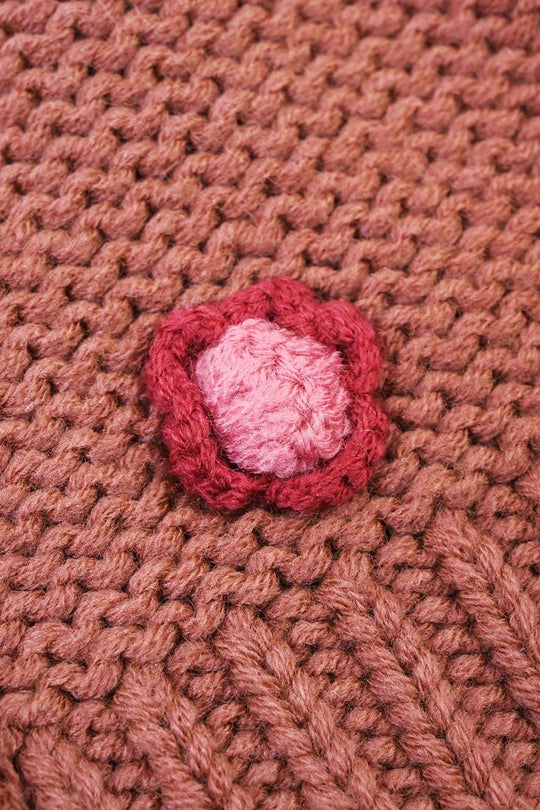 Infant Girls Sweater-Flower Bunch