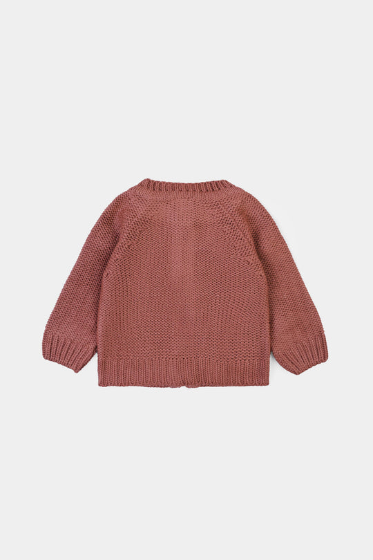Infant Girls Sweater-Flower Bunch
