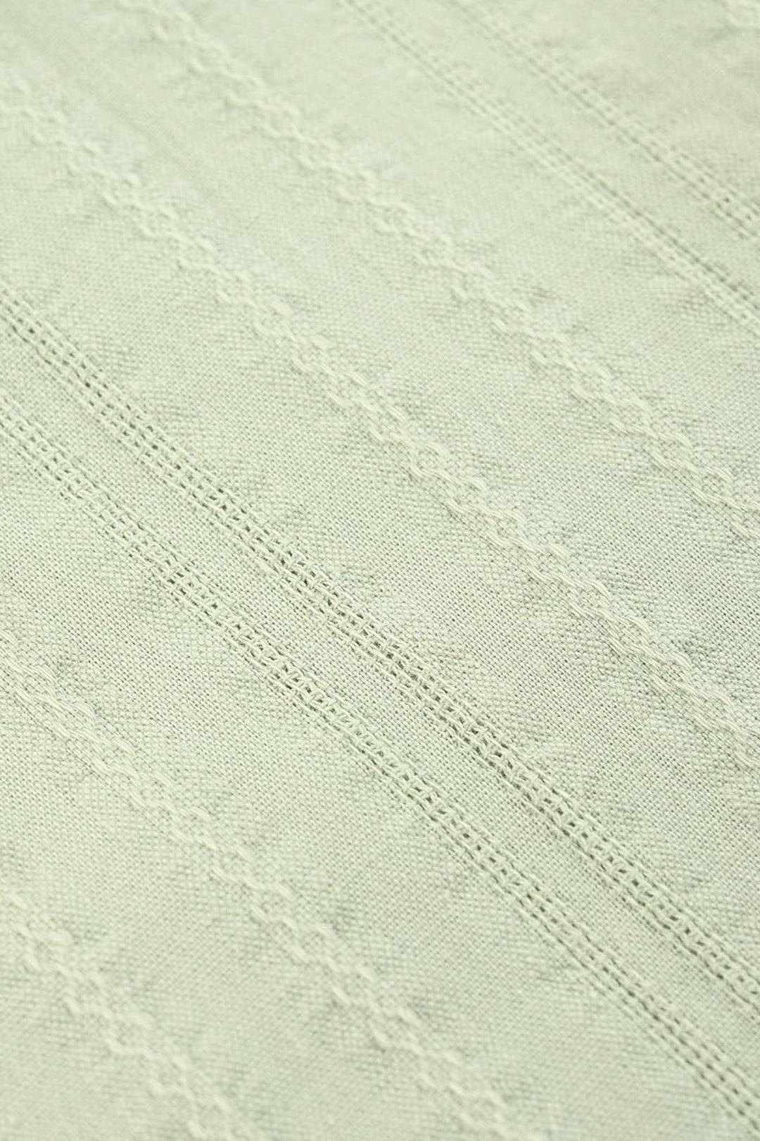 Infant Boys Cotton Jacquard Kurta (Dobby) - Green