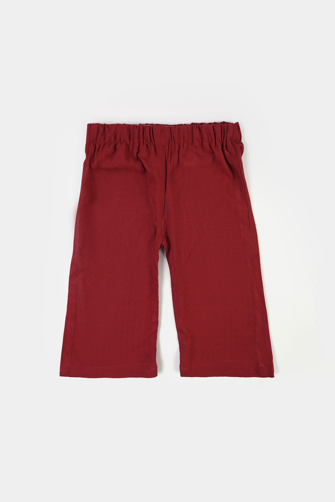 Infant Girls Cotton Emb 2Pcs Little Garden-MAROON