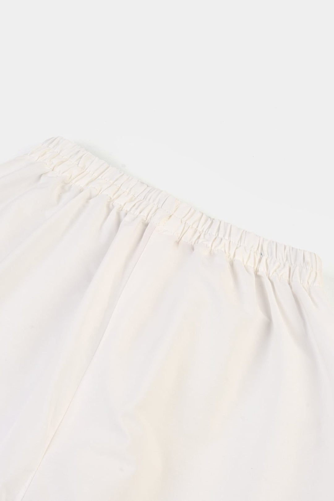 Infant Girls Cotton Emb Culotte -WHITE