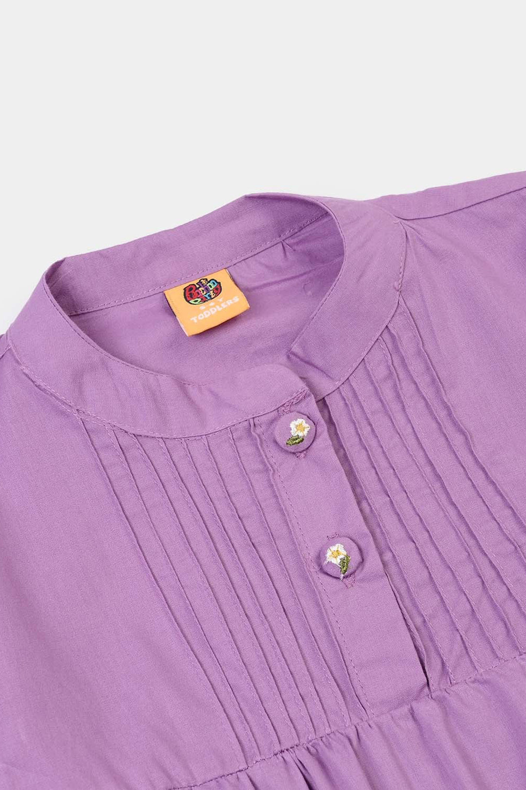 Girls Cotton Casual Top Orchid-Purple
