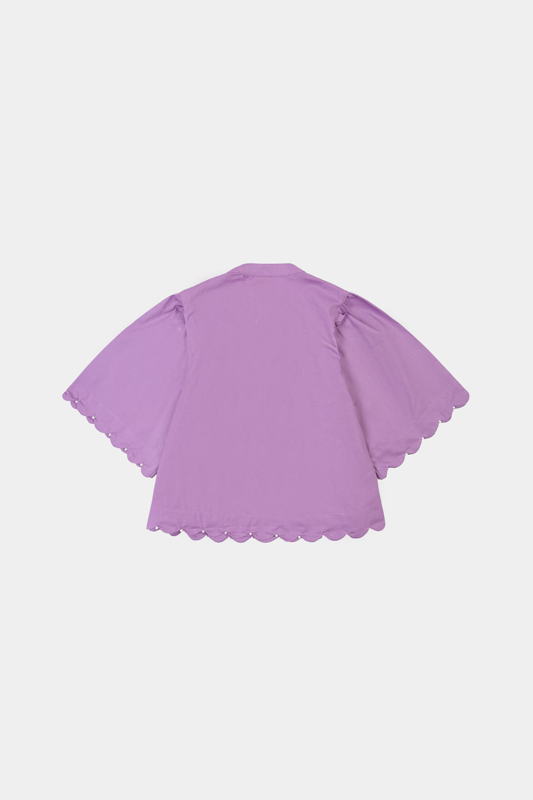 Girls Cotton Casual Top Orchid-Purple