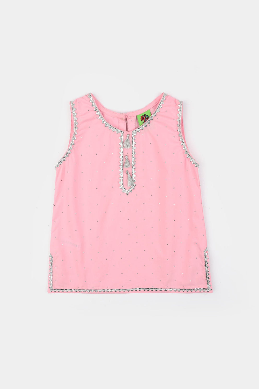 Infant Girls Cotton 2Pcs Noor-E-Adaa-Pink
