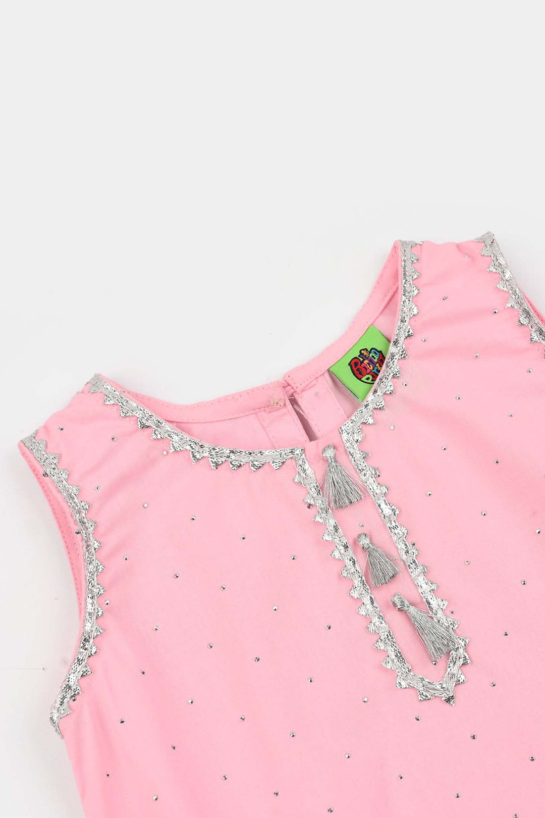 Infant Girls Cotton 2Pcs Noor-E-Adaa-Pink