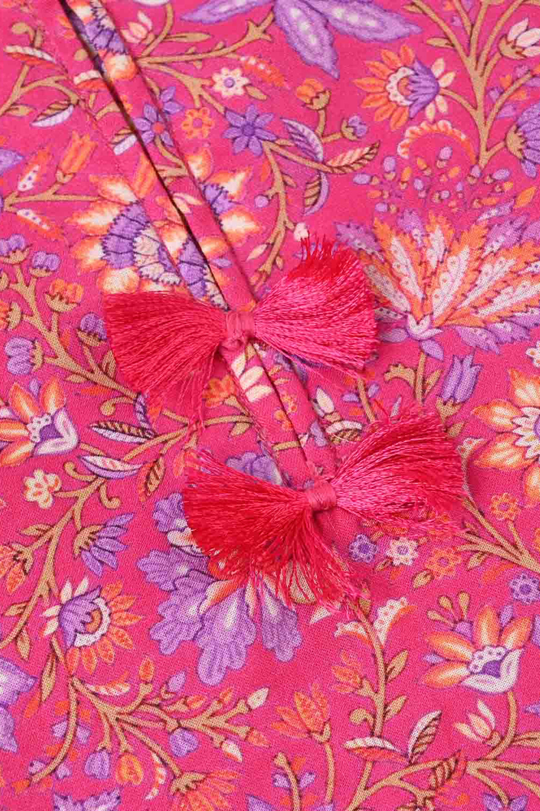 Infant Girls Cotton Printed 2Pcs Floral-PINK