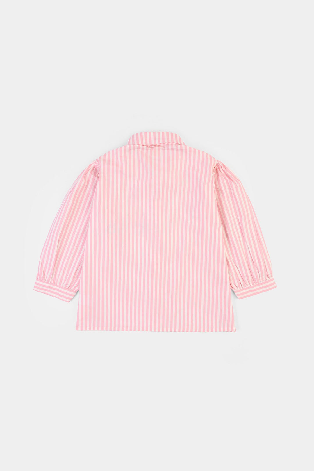 Girls Cotton Emb Top Hearty-PINK