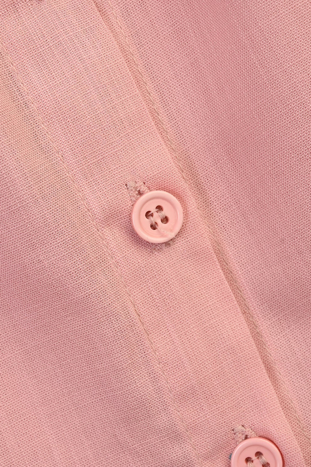Teens Girls Cotton Casual Top Pearls-Pink