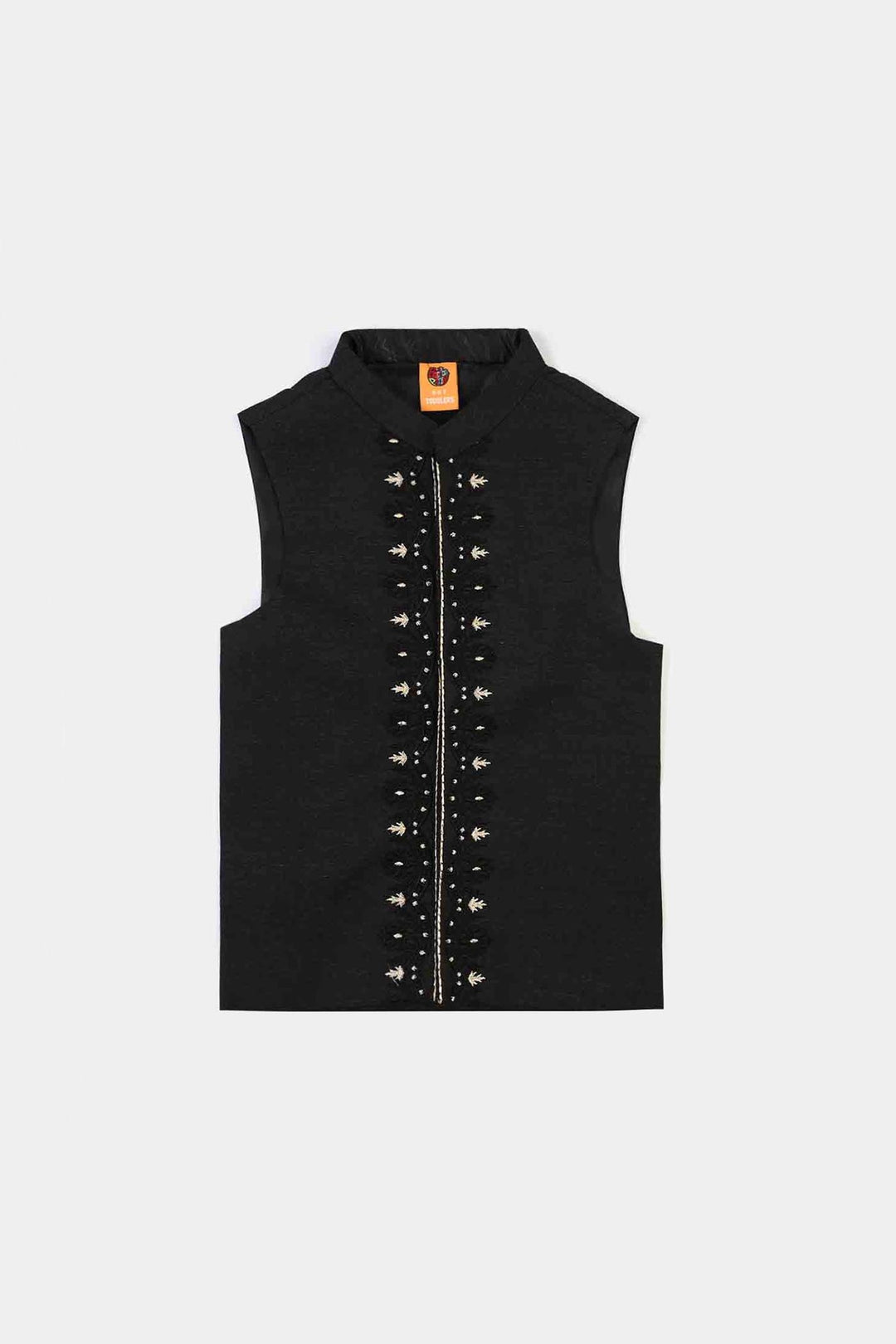 Boys Poly Viscose 3Piece Suit-Black Beauty