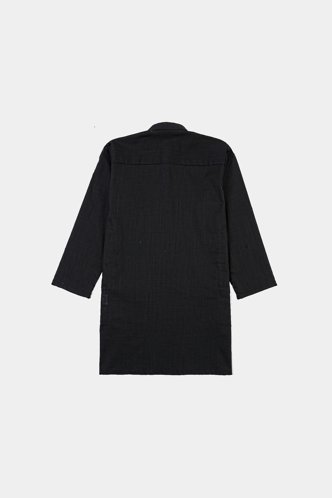 Boys Cotton Slub 3Piece Suit (Black Puff)