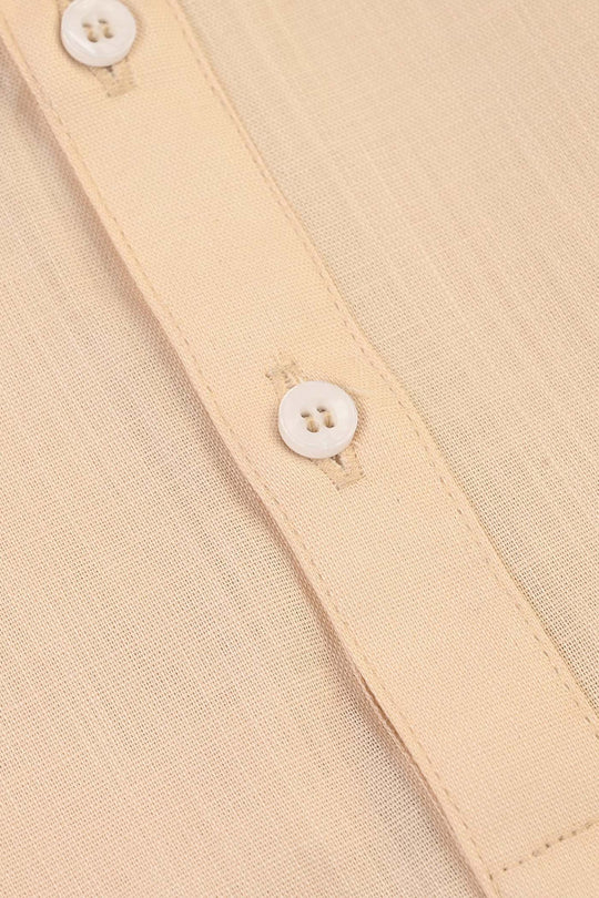 Boys Cotton Slub 3Piece Suit (Peach Punch)