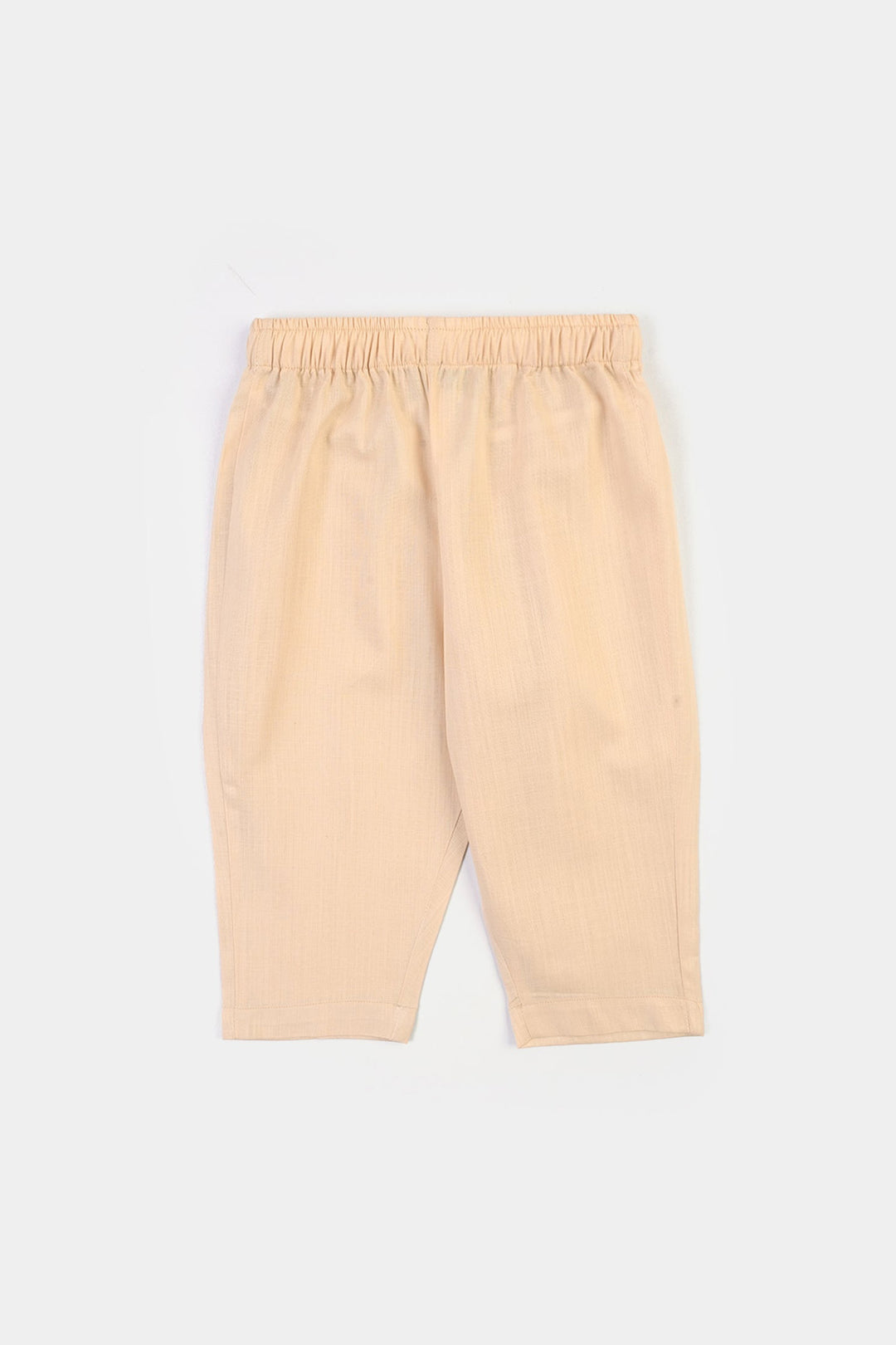 Infant Boys Cotton Slub 3Piece Suit (Peach Punch)