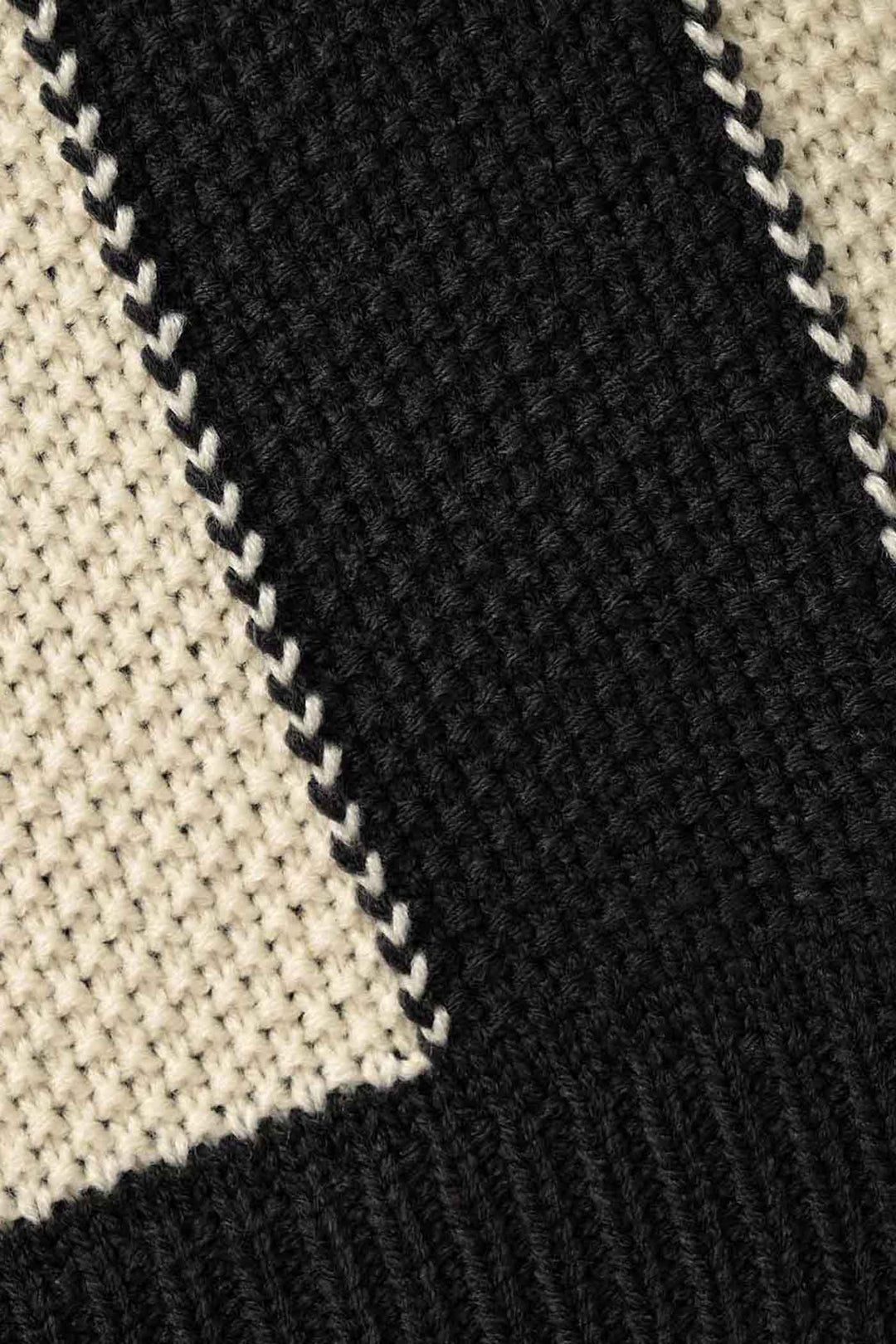 Boys Acrylic Sweater-New York-Dark.Grey.Off.White