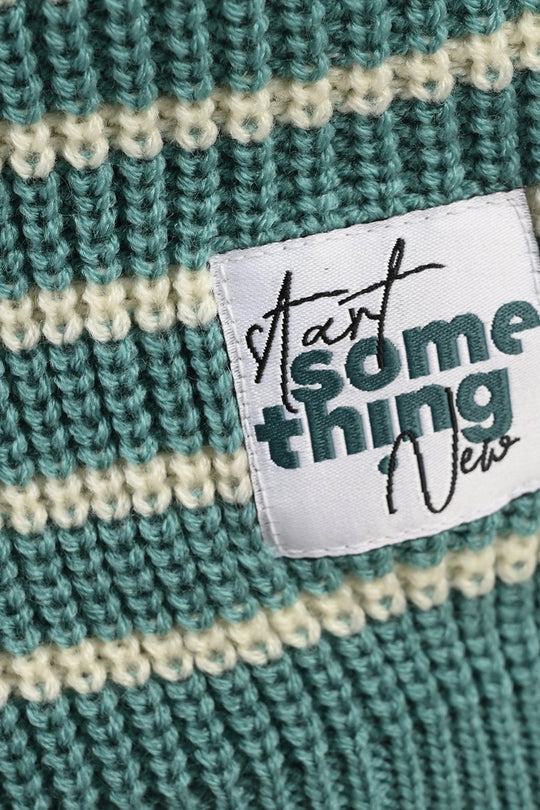 Boys Acrylic Sweater Something New - Green