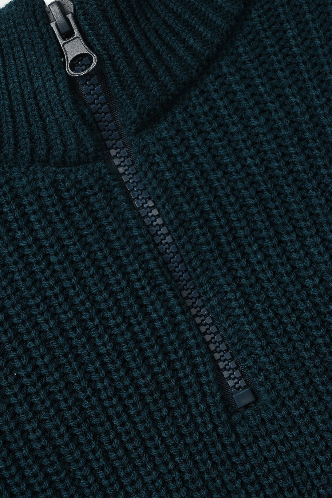 Boys Acrylic Sweater Hustle - Teal Blue