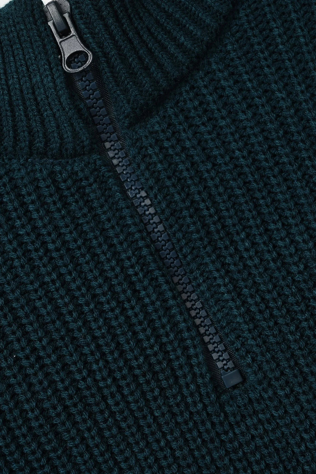 Boys Acrylic Sweater Hustle - Teal Blue