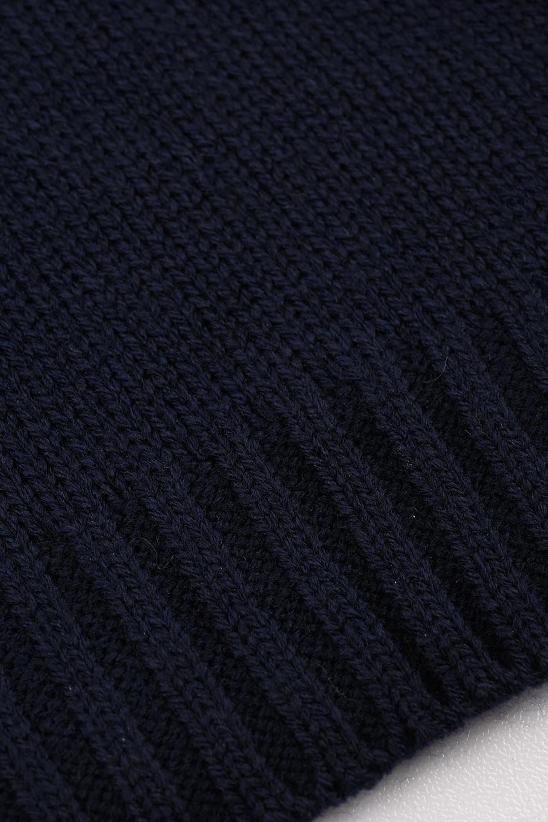 Infant Boys Acrylic Sweater-Laugh - Navy.Red