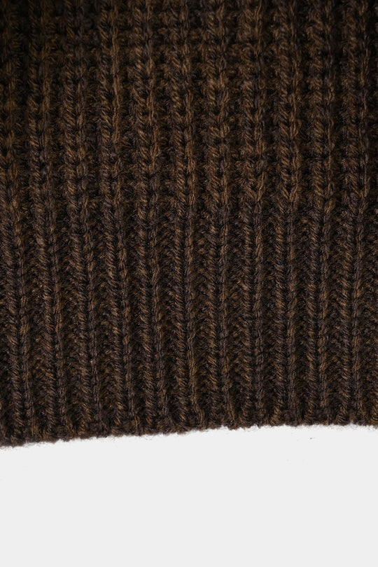 Infant Boys Acrylic Sweater Hug Me- Brown