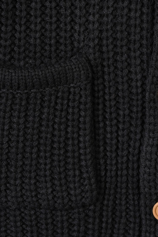 Infant Boys Acrylic Sweater Endless Playtime-Mud Grey