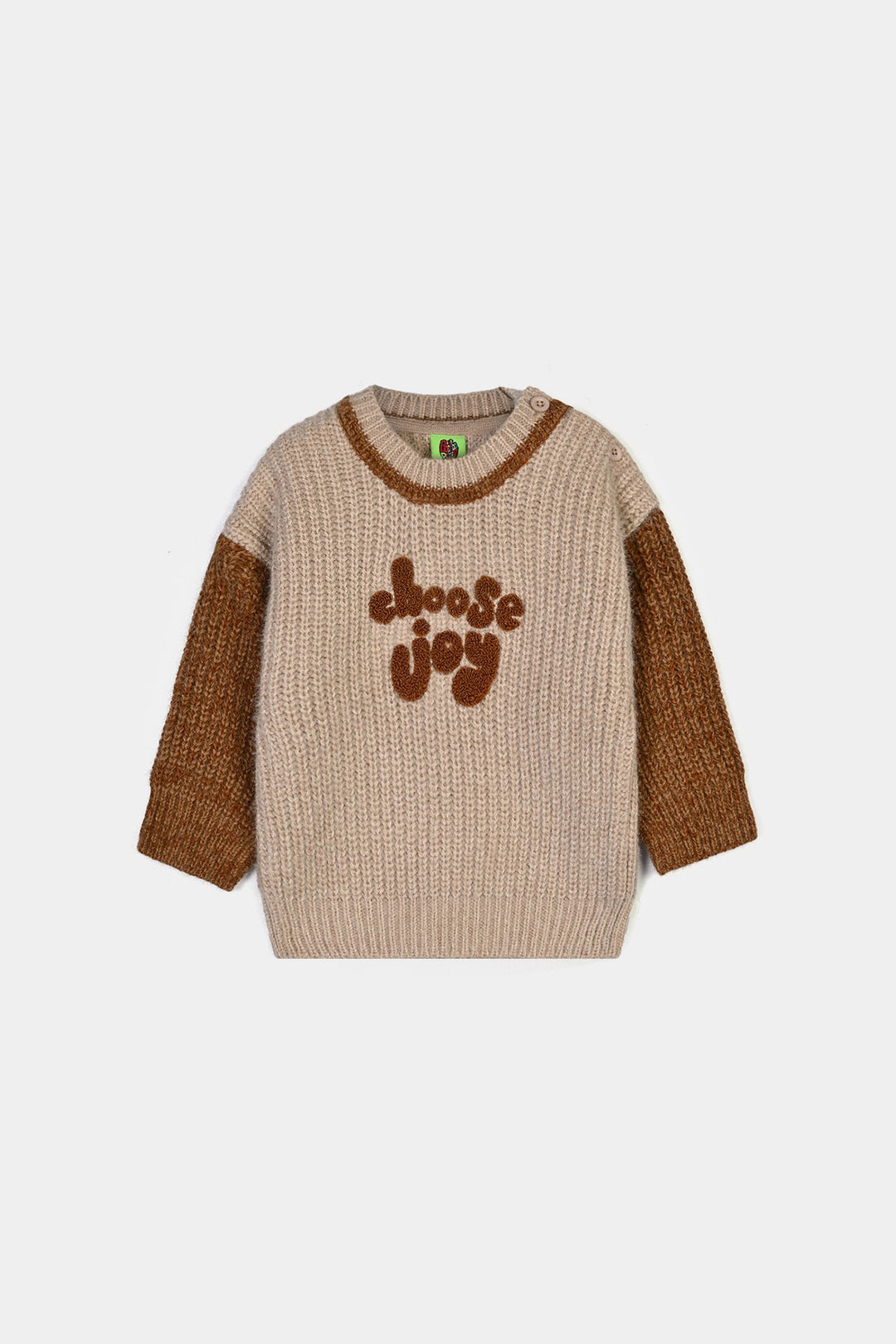 Infant Boys Feather-Acrylic Sweater-Choose Joy-Multi