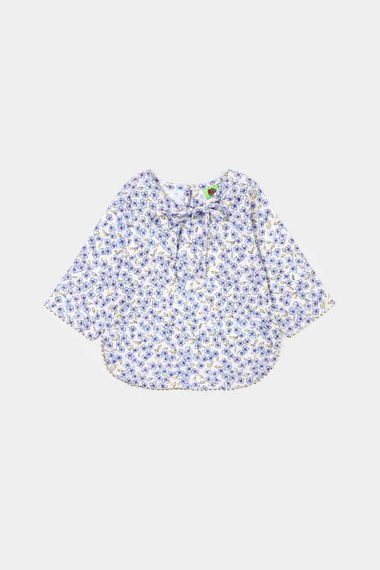 Infant Girls Cotton Printed 2Pcs Sea-Multi